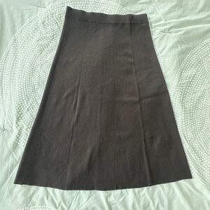 NWT Madewell Merino Wool Blend Maxi Skirt, Size XL